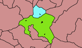Localización de Trevijano respecto a Soto en Cameros