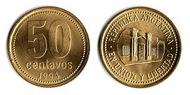 Moneda Argentina 50 centavos ARS.jpg