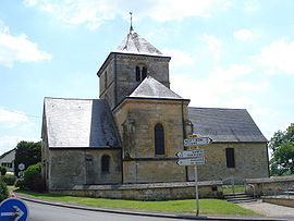 Semuy (Ardennes, Fr), the church .JPG