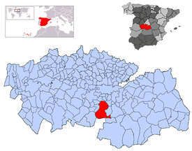 Situación del término municipal de Mazarambroz