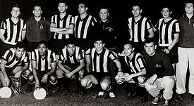 Plantel de Peñarol, campeón en 1961