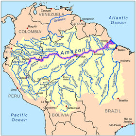 Sistema fluvial del Amazonas