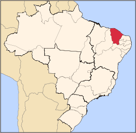Mapa de Ceará
