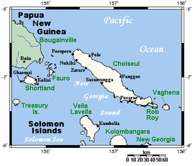 Localización de las islas
