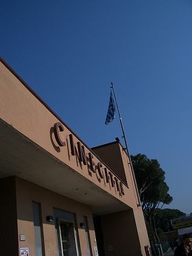 Cinecittà, sede del Festival de Eurovisión 1991