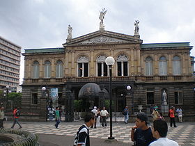 Teatro Nacional de Costa Rica, sede del Festival OTI de la Canción 1998.