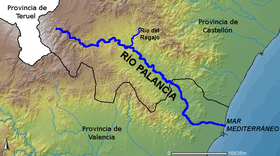 Curso del río Palancia