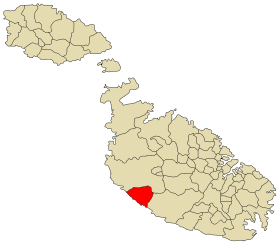 Ubicación de Ħad-Dingli