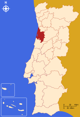 Mapa de Baixo Vouga