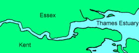 Mapa del estuario
