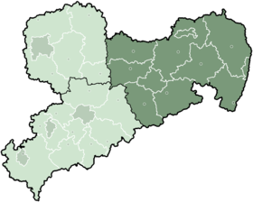 Mapa de Dresde