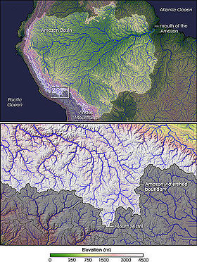 El Amazonas y su fuente