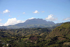 Panorámica del Volcán Doña Juana