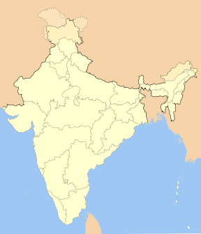 Ubicación en Karnataka, India