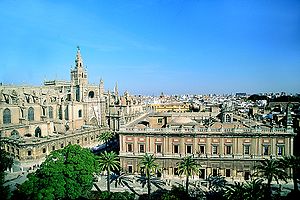 Cathedral and Archivo de Indias - Seville.jpg