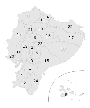 Ecuador provinces-numbers.svg