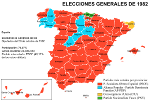 Elecciones generales de España de 1982