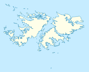 Localización de Isla Beauchene en Islas Malvinas