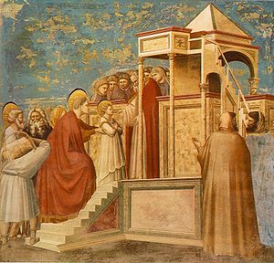 Giotto - Scrovegni - -08- - Presentation of the Virgin in the Temple.jpg