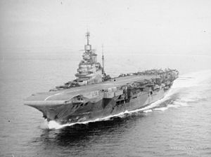 HMS Indomitable (92) underway 1943.jpg