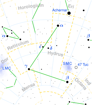 Hydrus constellation map.svg