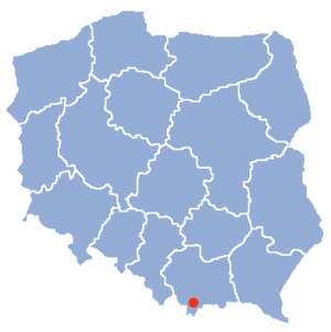 Localización de Nowy Targ