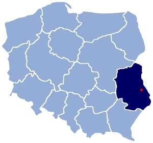 Localización de Chełm