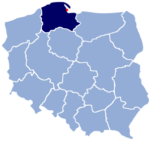 Localización de Gdynia
