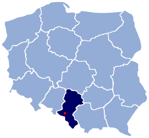 Localización de Wodzisław Śląski