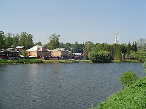 Vista del casco antiguo de Sérguiev Posad