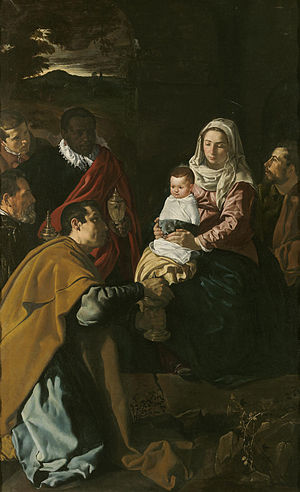 Velázquez - Adoración de los Reyes (Museo del Prado, 1619).jpg