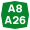 Autostrada A8-A26 Italia.svg