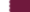 Bandera de Qatar.