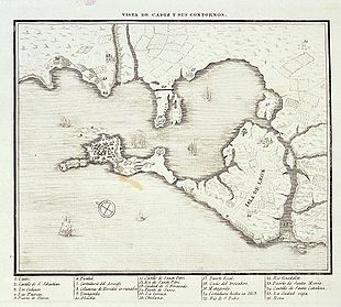 Vista de Cádiz y sus contornos hacia 1813.jpg