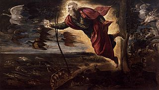 Tintoretto, Jacopo - Creation of the Animals - 1551-52.jpg