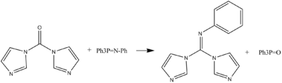 Formación del derivado de N-fenilimino