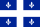 Bandera de Quebec.