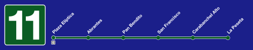 Madrid Metro Line11.svg