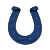 Blue horseshoe.svg