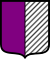 Heraldic Shield Purpure.svg
