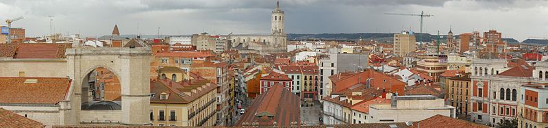 Panorámica del centro de Valladolid