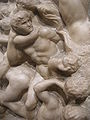 Michelangelo, centauromachia, 1492 ca. 04.JPG