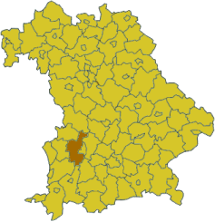 Landkreis Augsburg in Bayern