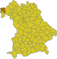 Landkreis Aschaffenburg in Bayern