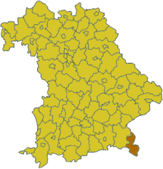 Landkreis Berchtesgadener Land in Bayern