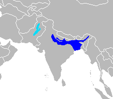 Distribución del Delfín del Ganges y del Delfín del Indo