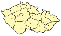 Mapa de Beroun