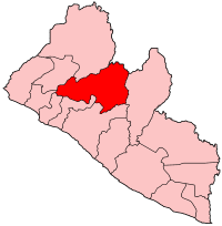 Situación del condado de Bong en Liberia