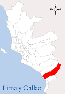 Distrito de Punta Negra en Lima Metropolitana
