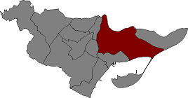Localització d'Amposta al Montsià.png